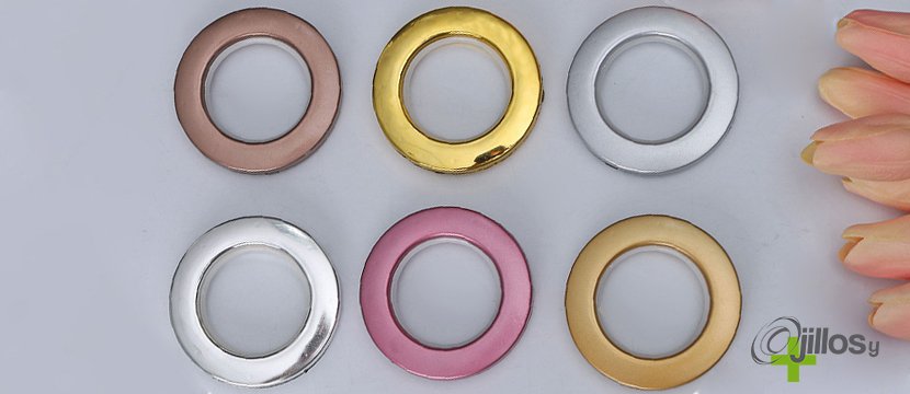 Ojillos para cortina premium